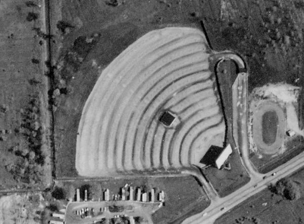 Marysville Drive-In Theatre - Old Aerial (newer photo)